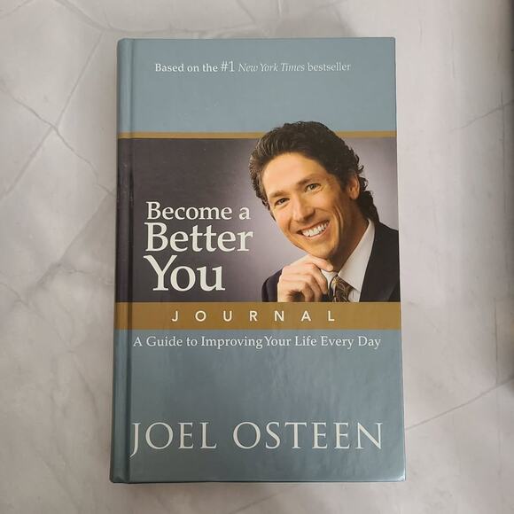 Joel Osteen Become A Better You Hardback Book with Journal - Picture 4 of 9